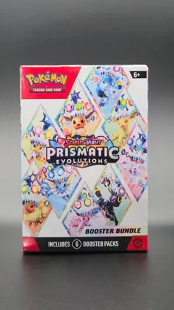 Pokemon TCG Prismatic Evolutions 6 Pack Booster Bundle - New Factory Sealed - Image 1