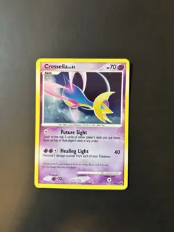 Cresselia 2008 Majestic Dawn Pokemon Holo Rare Card #2/100 - Image 3