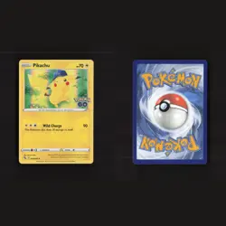 Charizard Pikachu Pokemon GO HOLO RARE Collection Bundle Set 4 Cards Lot - Image 4