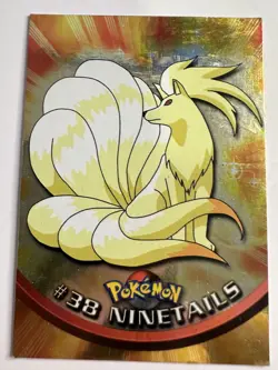 Ninetails #38 - HOLO - Topps Pokemon Card LP/MP - Image 1