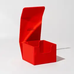 ULTIMATE GUARD Sidewinder 133+ RED Monocolor Deck Case Card Storage Box ccg - Image 4