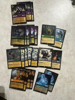 Disney Lorcana TCG Sets 1-4 Mixed Bulk Lot 5300+ Cards C/U/R/SR/FOIL/LEGENDARY - Image 2