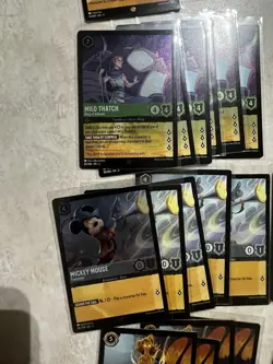 Disney Lorcana TCG Sets 1-4 Mixed Bulk Lot 5300+ Cards C/U/R/SR/FOIL/LEGENDARY - Image 3
