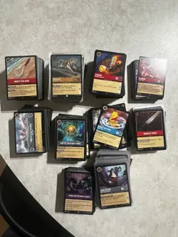 Disney Lorcana TCG Sets 1-4 Mixed Bulk Lot 5300+ Cards C/U/R/SR/FOIL/LEGENDARY - Image 4