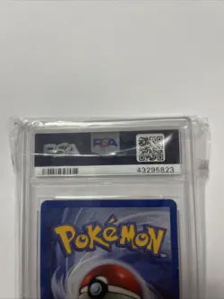 Erika Holo Pokemon Gym Heroes Unlimited Card 16/132 PSA 8 - Image 3