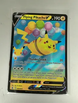 ⭐Flying Pikachu V 006/025 Celebrations Holo Ultra Rare Pokemon Card - Image 1