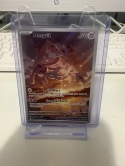 Pokemon TCG Mesprit Illustration Rare Holo Card 204/191 Sv08: Surging Sparks NM - Image 1