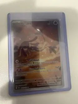 Pokemon TCG Mesprit Illustration Rare Holo Card 204/191 Sv08: Surging Sparks NM - Image 4