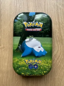 Pokemon Go Trading Card Empty Tin - Image 1
