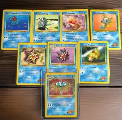 Pokemon TCG Gym Heroes Misty’s Tentacruel 10/132 Holo Rare Lot Of Vintage Cards - Image 1