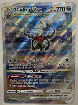 Darkrai VSTAR Crown Zenith: Galarian Gallery Holo Card GG50/GG70 NM Condition - Image 1