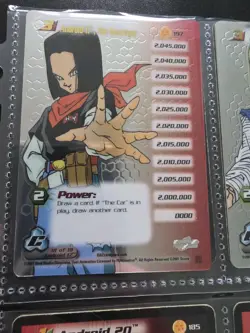 13× Dragon Ball Z CCG Android Score Card Bundle 17 18 20 197 198 199 - Image 3
