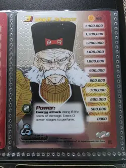 13× Dragon Ball Z CCG Android Score Card Bundle 17 18 20 197 198 199 - Image 5