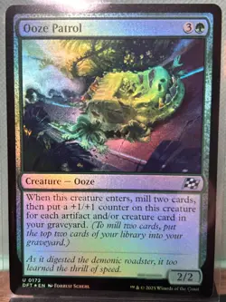 MTG TCG: Ooze Patrol 172, Aetherdrift _ FOIL - Image 1