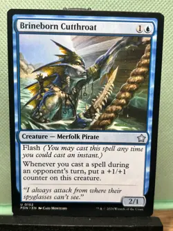 MTG TCG: Brineborn Cutthroat 152, Foundations - Image 1