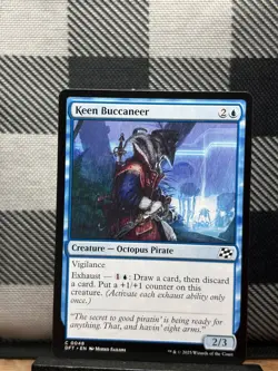 MTG TCG: Keen Buccaneer 48, Aetherdrift - Image 1