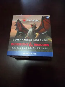 Magic The Gathering Commander Legends Battle For Baldur's Gate Prerelease Pack - Image 1
