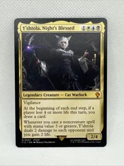 MTG - Y'shtola, Night's Blessed Commander: Final Fantasy Regular NM Pack Fresh - Image 1
