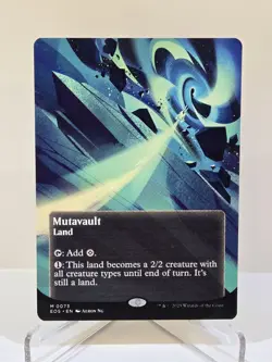 Mutavault (0073) (Borderless) M Edge of Eternities: Stellar Sights 73 - Image 1