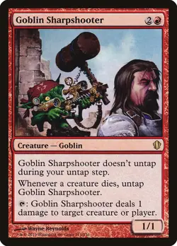 Goblin Sharpshooter - 111 - LP - Commander 2013 (C13) - MTG - Image 1