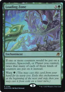 Loading Zone Edge of Eternities Foil - NM #196 MTG EOE - Image 1