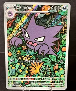Pokemon TCG Haunter Illustration Rare 027 Promo Mega Battle Deck NM 👻 - Image 1