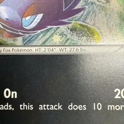 FREE SHIPPING Pokemon Black & White Promo Rare Holo Zorua BW12 2011 Komiya LP - Image 4