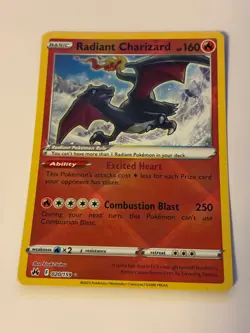 Radiant Charizard 020/159 - Crown Zenith Ultra Rare Holo - Pokemon TCG - NM - Image 1