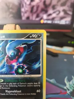Darkrai Pokemon TCG Black Star Promos DP52 Holo Rare LP+ - Image 3