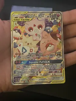 2019 Pokemon TCG SM Togepi & Cleffa & Igglybuff GX 143a/236 Alternate Art - NM - Image 3