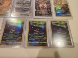 pokemon crown zenith set of 7 deoxys, palkia, darkrai, keldeo - Image 1