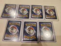 pokemon crown zenith set of 7 deoxys, palkia, darkrai, keldeo - Image 2