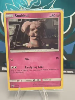 Pokemon Snubbull - (In-Store Event Promo) SM200 Sm Holo Rare TCG Sealed - Image 1