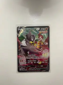 Pokemon Single Strike Urshifu V TG18/TG30 SWSH09: Brilliant Stars NM - Image 1