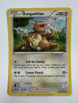 Kangaskhan 017/034 CLB NM Trading Card Game Classic Holo Pokemon - Image 1