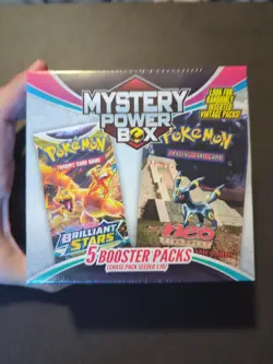 Pokemon SEALED Mystery Power Box Chase Pack Seeded 1:10 (5 Booster Packs) NEW - Image 1