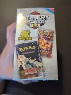 Pokemon SEALED Mystery Power Box Chase Pack Seeded 1:10 (5 Booster Packs) NEW - Image 2