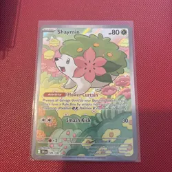 Shaymin 185/182 - Secret Rare - Destined Rivals - NM - Pokemon TCG - Pack Fresh - Image 1