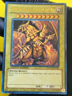 The Winged Dragon of Ra - YGLD-ENG03 - Ultra Rare - Limited Edition - Image 1