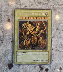 Vintage Yu-Gi-Oh Winged Dragon of Ra - Prismatic Secret Rare - DOD-001 - Image 1