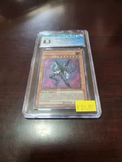 Yu-Gi-Oh Evil Hero Malicious Edge, Gladiator's Assault, CGC graded 8.5! - Image 1