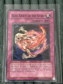 Yugioh Labyrinth of Nightmare Dark Spirit of The Silent LON-079 - Image 1
