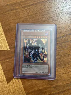 Yu-Gi-Oh! TCG Archfiend of Gilfer RP02-EN094 Secret Rare Retro Pack 2 - Image 1