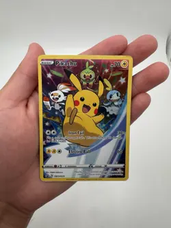 Pikachu SWSH020 SWSH: Sword & Shield Promo Cards Holo - Image 1