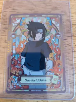Sasuke Uchiha NRS01-SP-002L5 Naruto Kayou Card-English Edition - Image 1