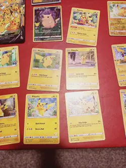 Pokemon Pikachu Card Collection Set w/ Gold Plated Card - Image 3