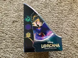 Ravensburger Disney Lorcana RISE OF THE FLOODBORN Starter Deck Display EMPTY Box - Image 4