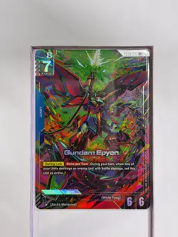 [ALT] GD02-002 Gundam Epyon LR+ Gundam TCG Card Game Alternate Art Bandai - Image 1