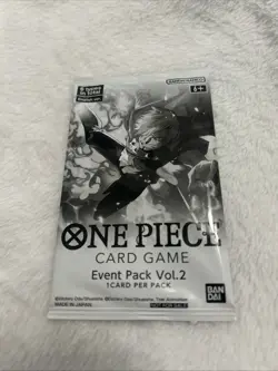 Event Pack Vol 2 One Piece Card Game Tournament Promo Prize Sealed English TCG - Image 1