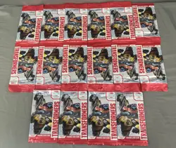 16 X Transformers Trading Card Game Wave 1 - Factory Sealed Booster Packs WotC - Image 1